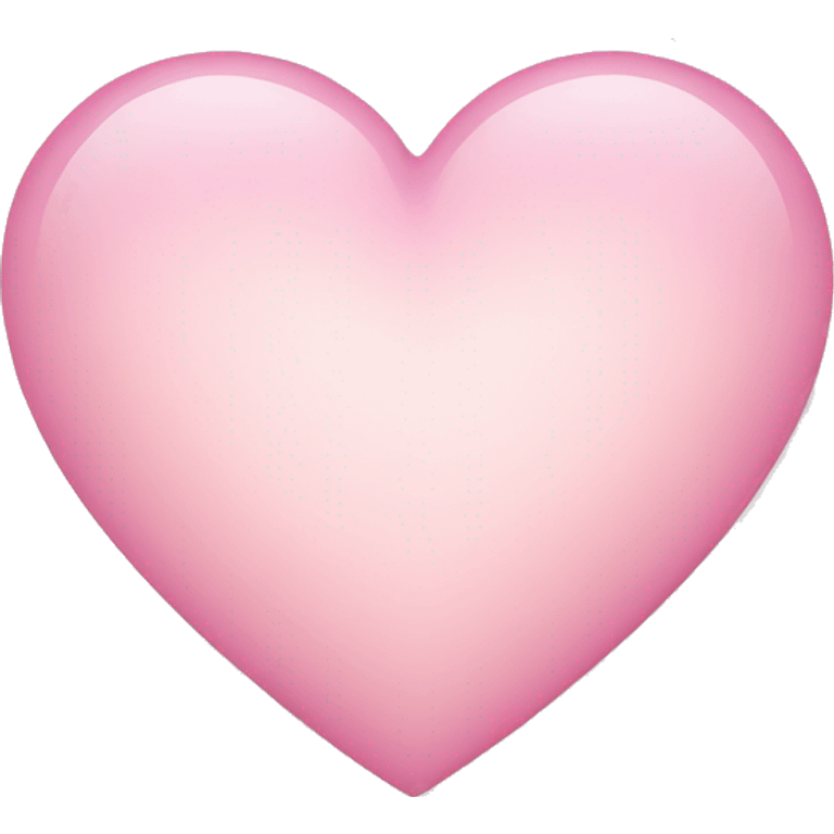 light pink heart emoji