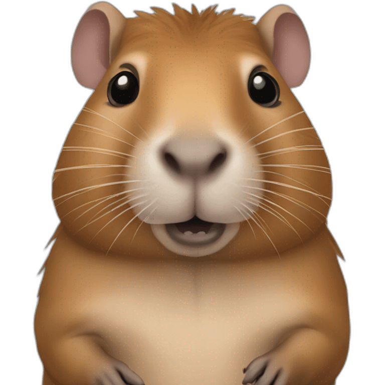 Capibara rat emoji