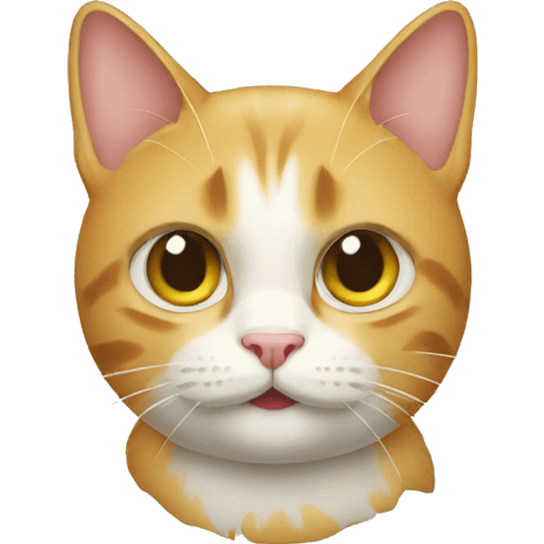 Cat withe emoji