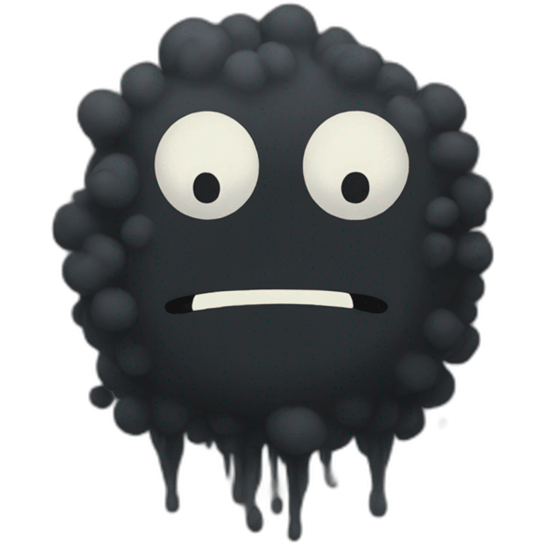 Soot spirit (ghibli) (iOS style) emoji