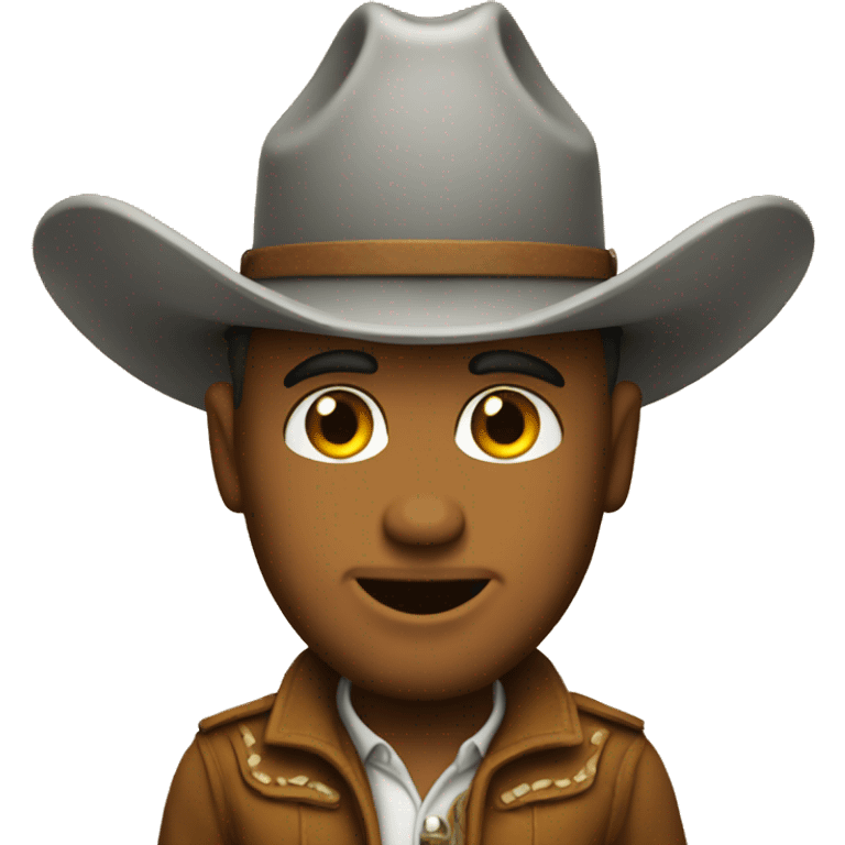 Cowboy emoji with a gottee  emoji