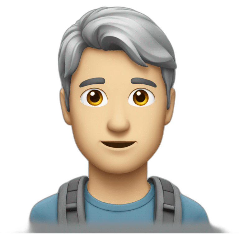 Béart gris emoji