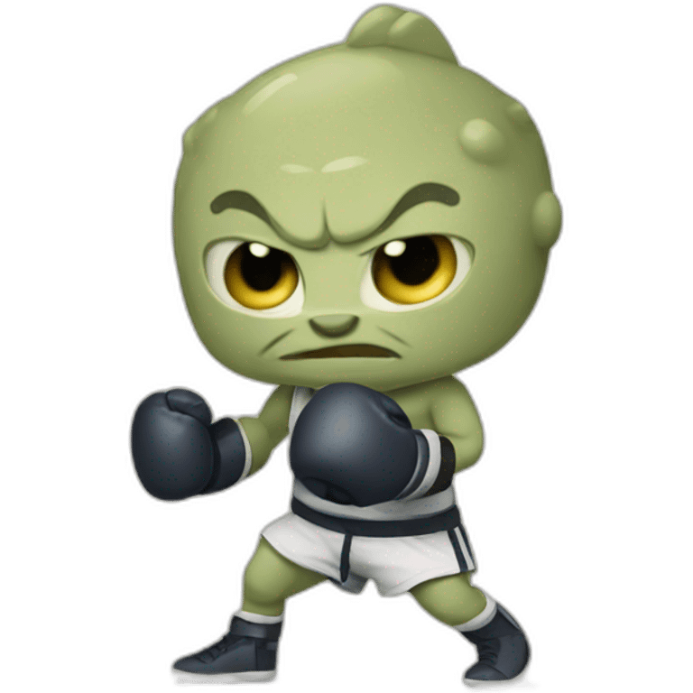 Grogu boxing emoji