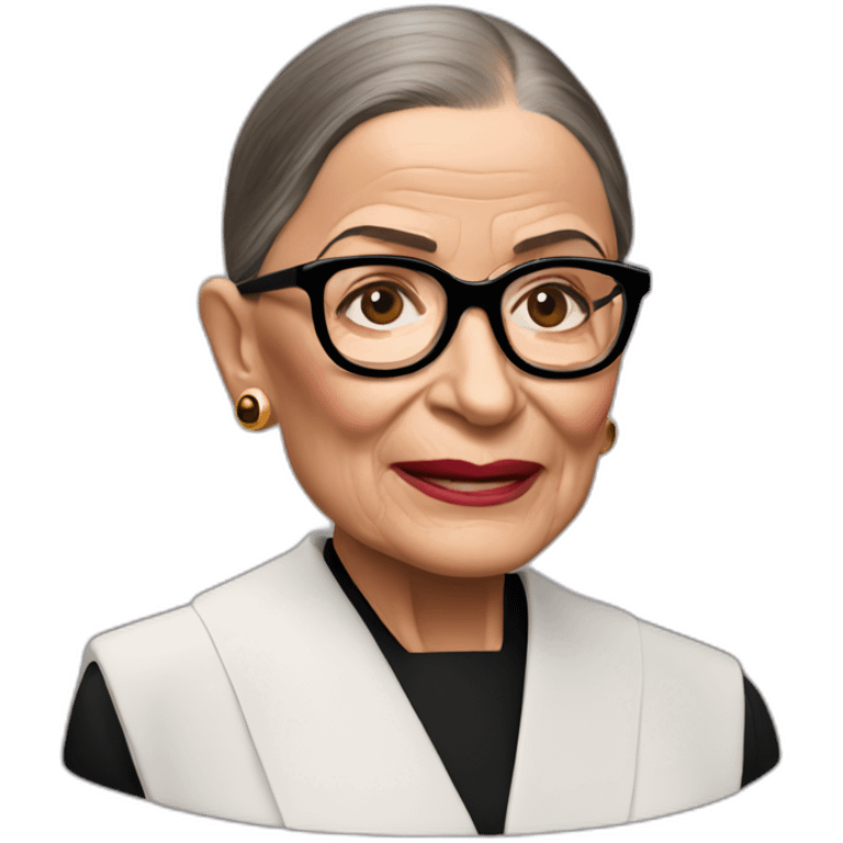 Ruth Bader Ginsberg emoji