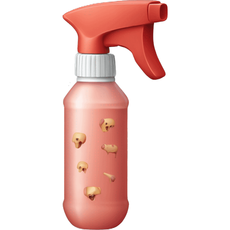 Spray bottle but it's all meat, and bone. emoji