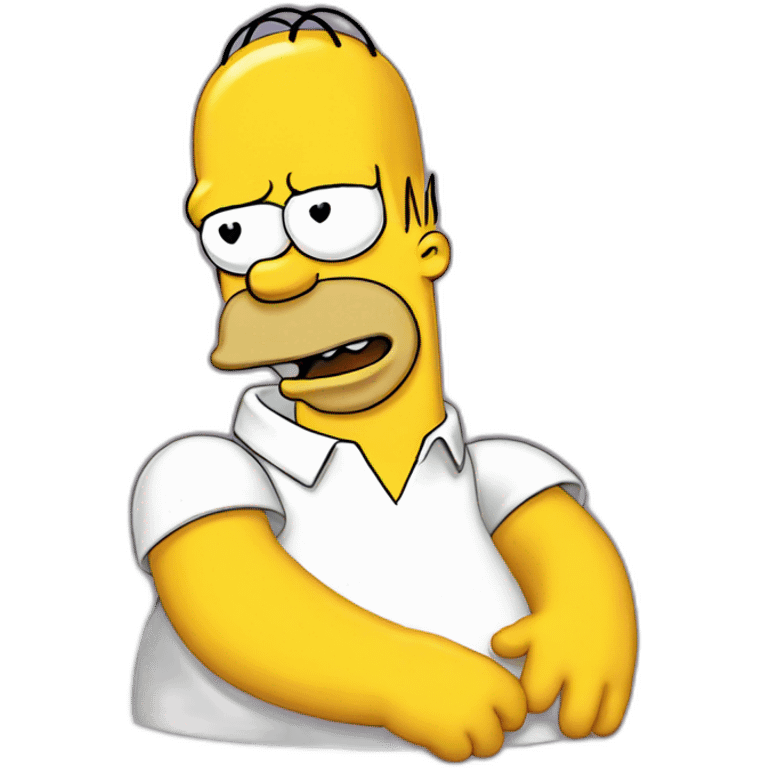 Homer Simpson love  emoji