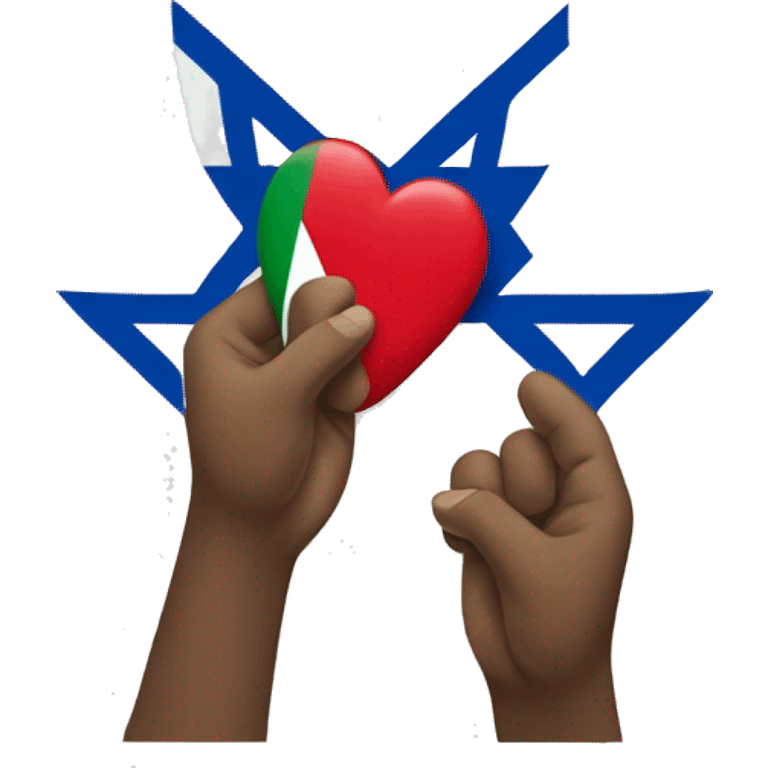 peace between israel and palestine emoji