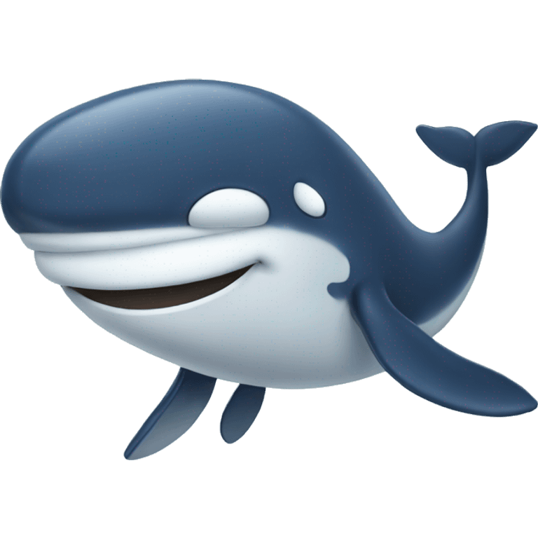 smiling whale emoji