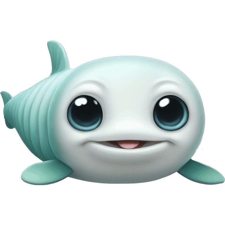 Beluga whale caterpillar bear emoji