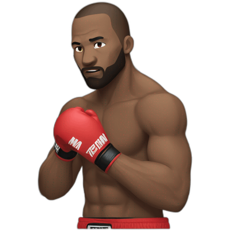 MMA fighter emoji