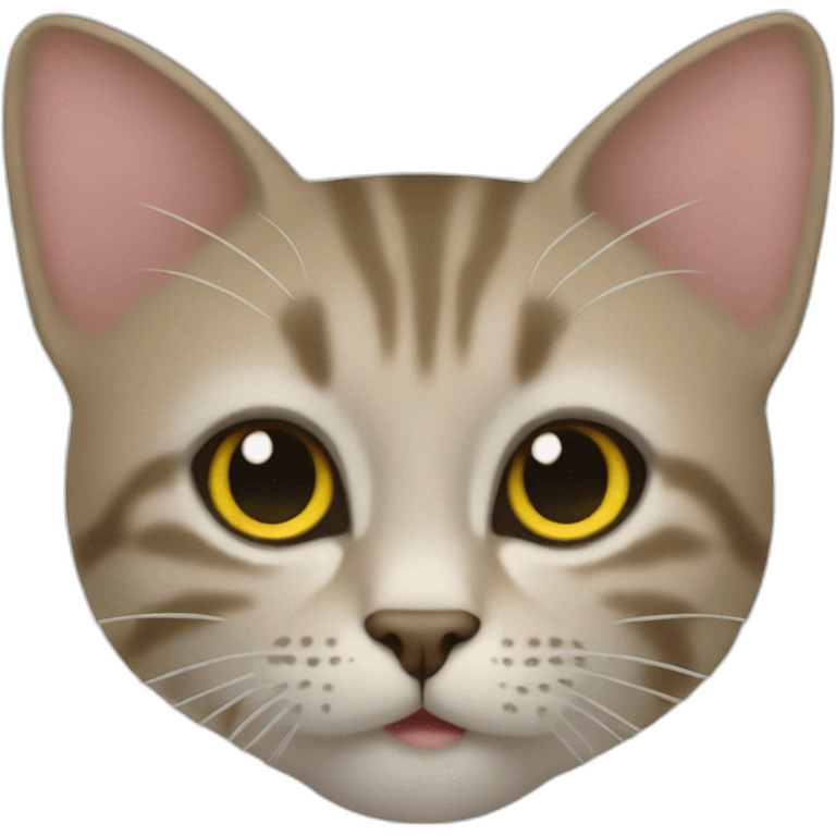 Un chat qui fait caca emoji