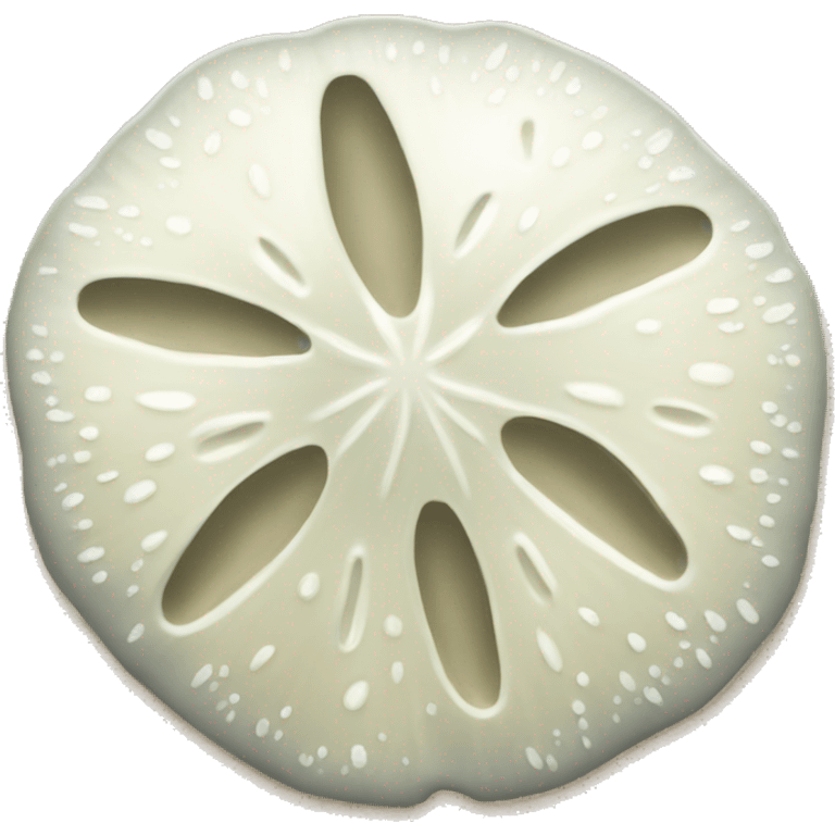 Sand dollar emoji