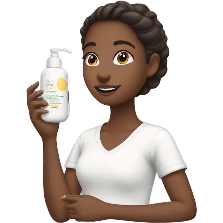 skin care girl emoji