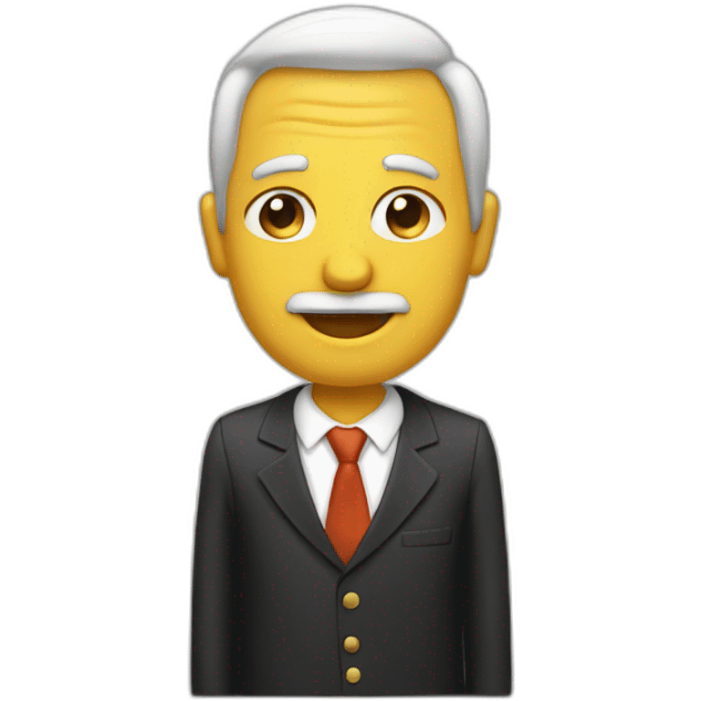 monsieur-speaker emoji