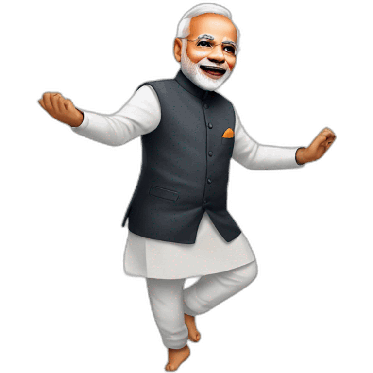 Modi dancing emoji