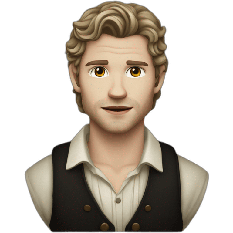 Klaus mikaelson realistic detailed emoji