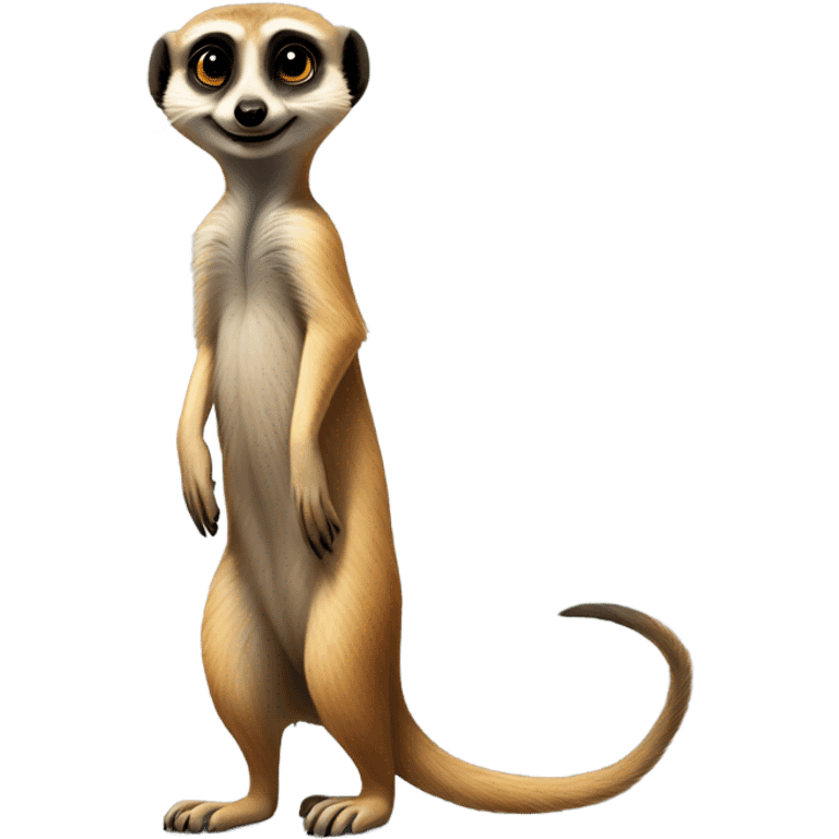 A meerkat emoji