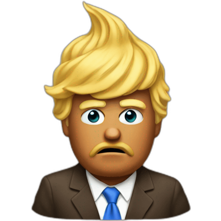 trump as poop emoji