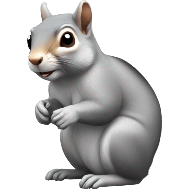 grey squirrel emoji