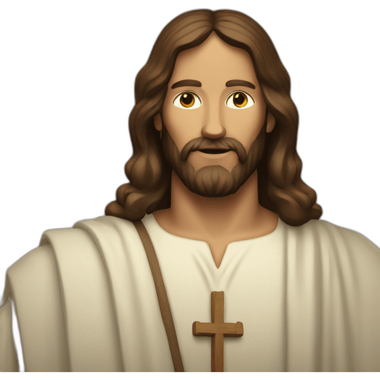 Jesus defeated the devil emoji