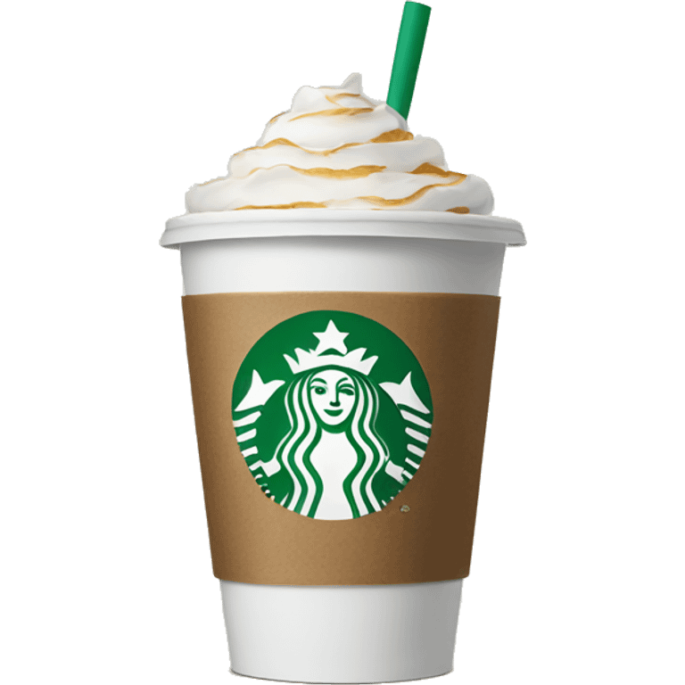 Starbucks cup emoji