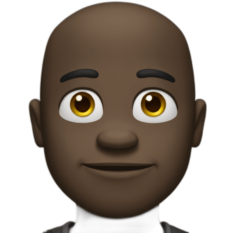 black shrek emoji