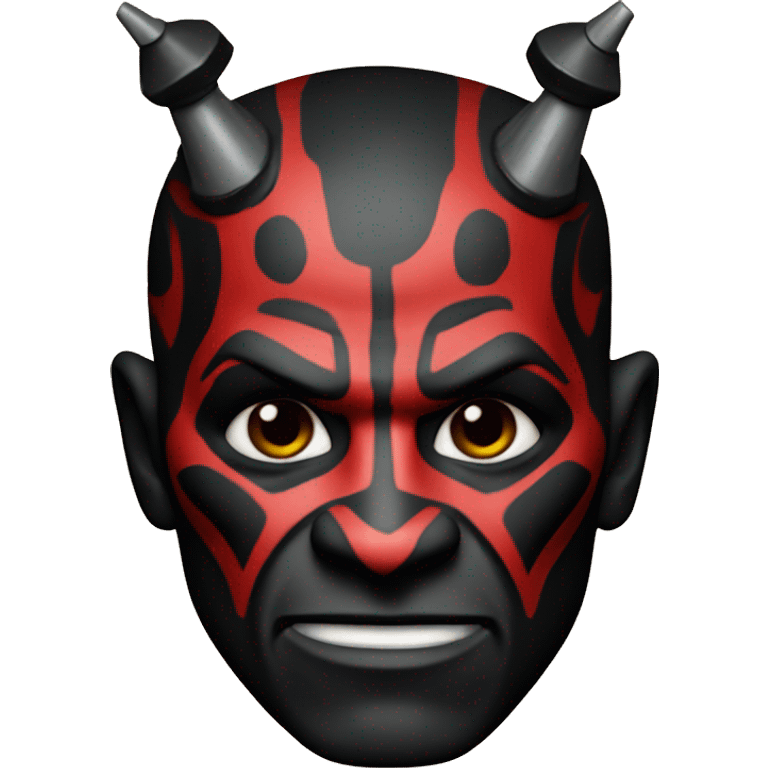 Darth Maul with Disney ears  emoji