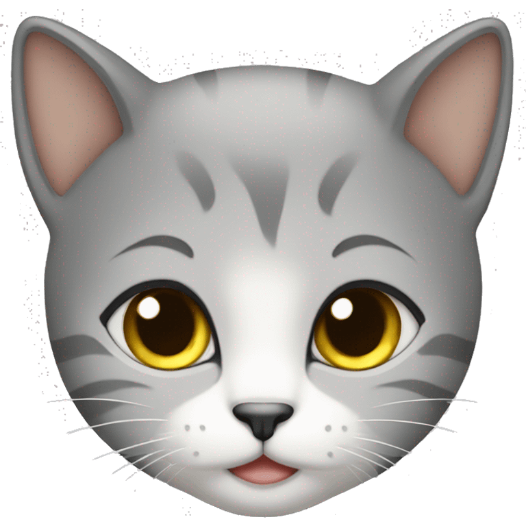 Muslim cat boy gray colour  emoji