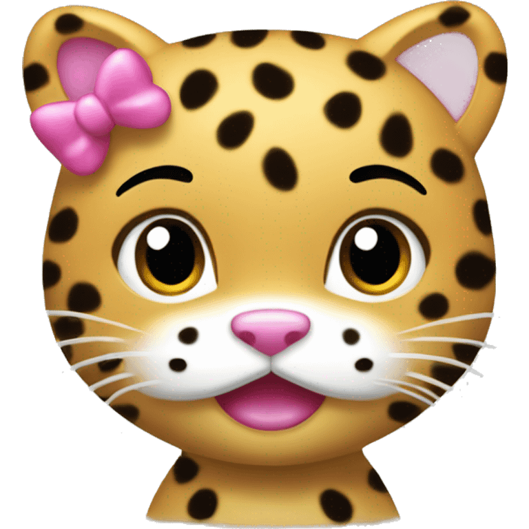 hello kitty cheeta emoji