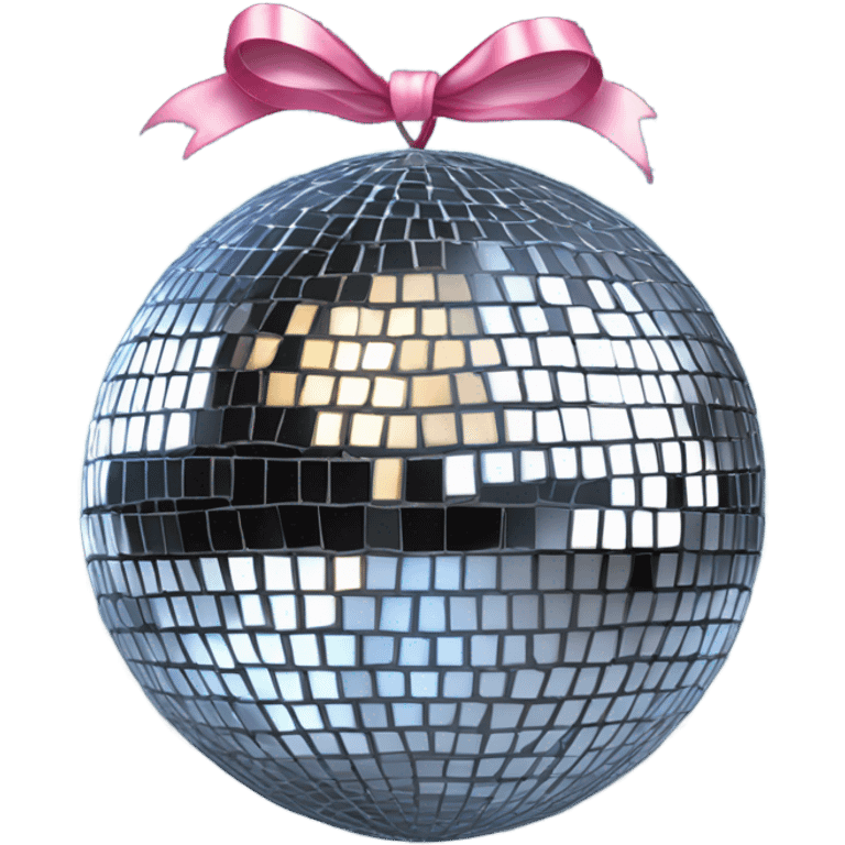 Disco with schleife emoji