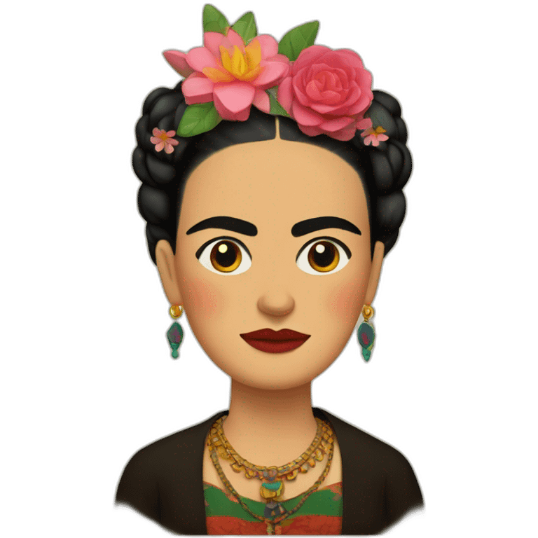 Frida Kahlo emoji