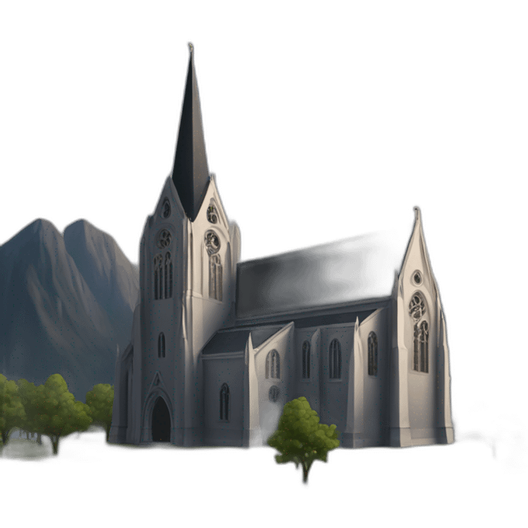 All Black cathedral emoji