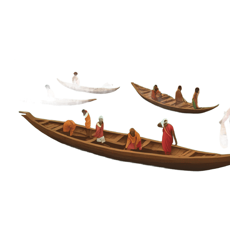 Varanasi and the ganges emoji