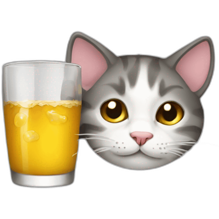 drunk cat emoji