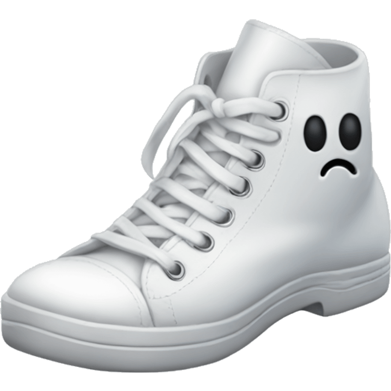 Ghost wear shoes emoji