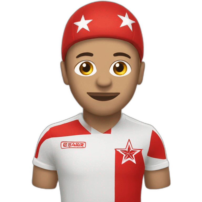 Red star Belgrade  emoji