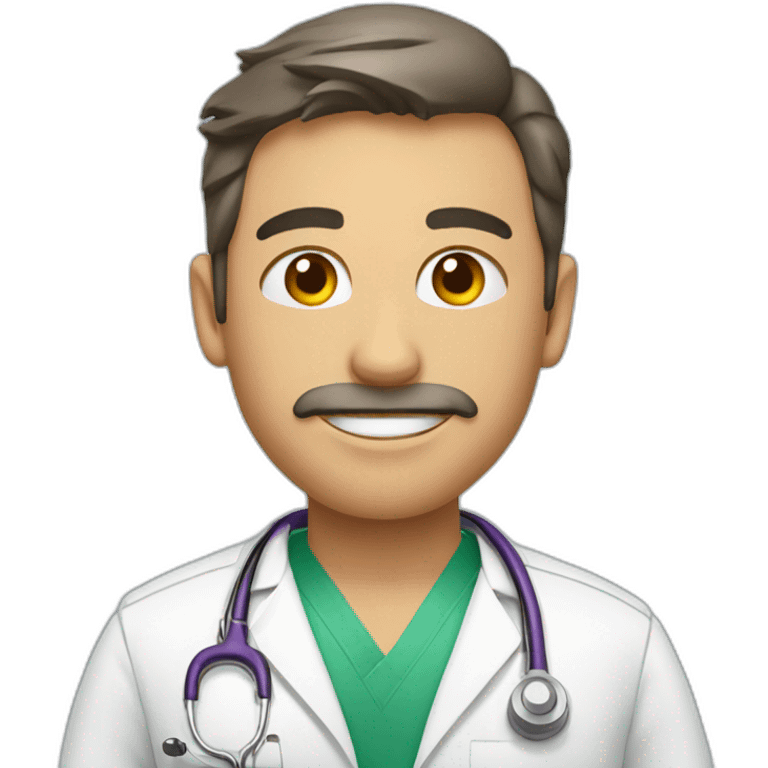 Médico ecografista  emoji