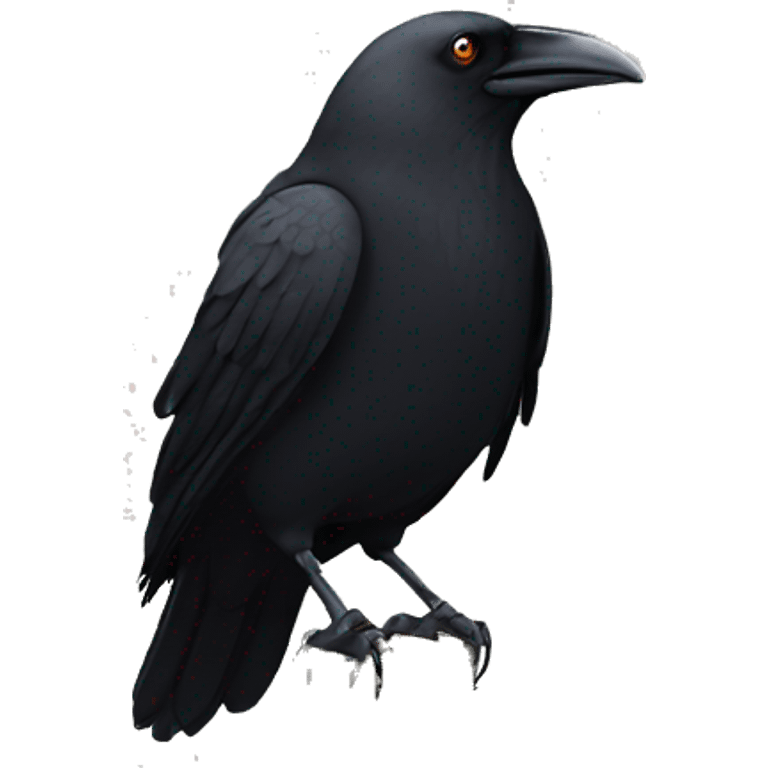 Crow emoji