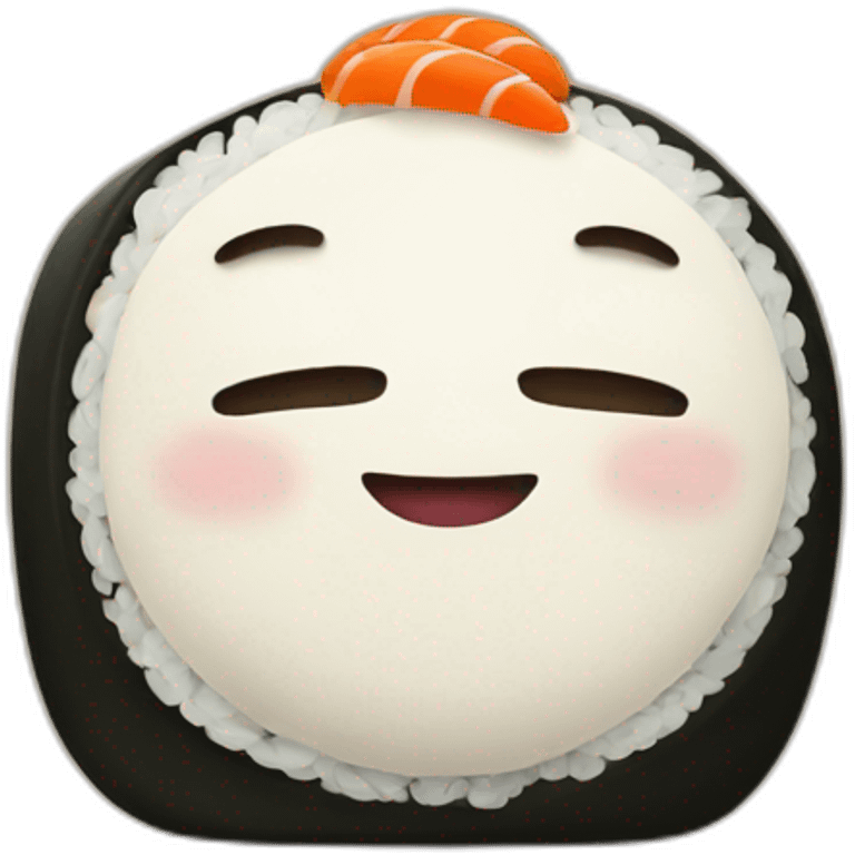 Fat sushi emoji