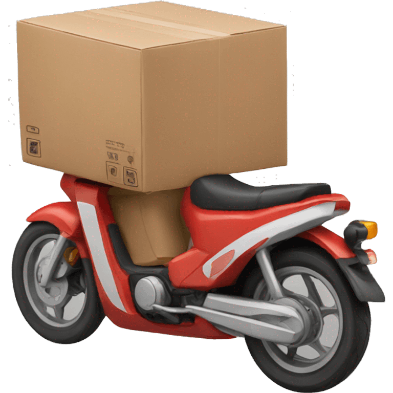 delivery moto emoji