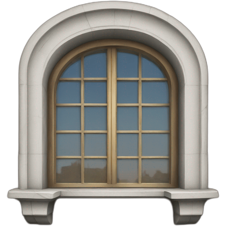 Old sculptural window emoji