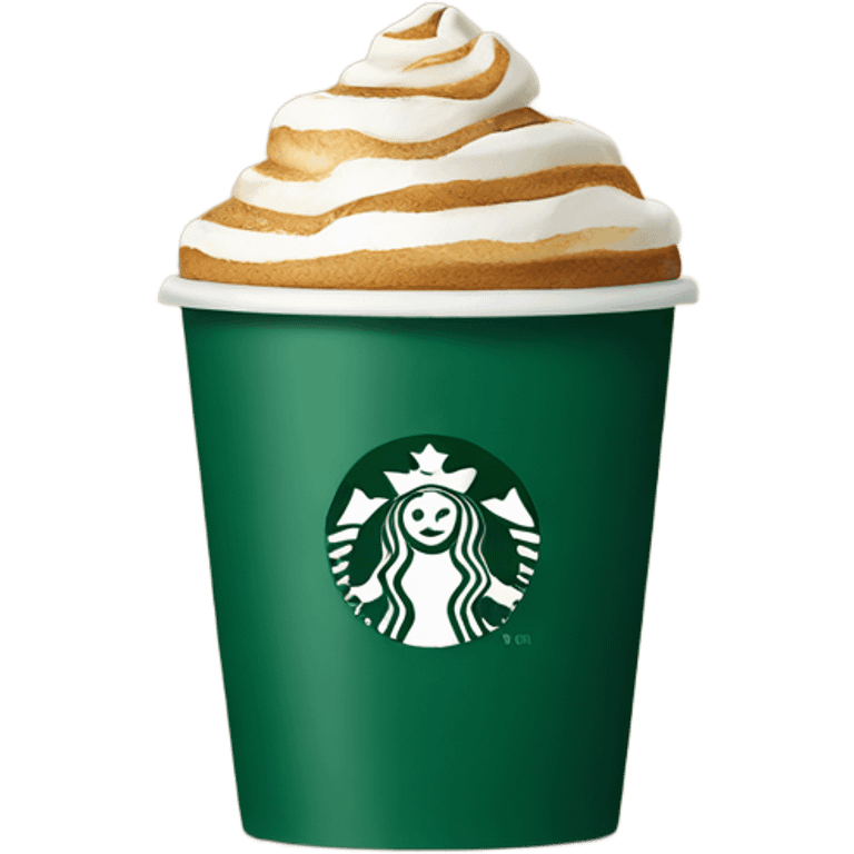 Starbucks coffee emoji