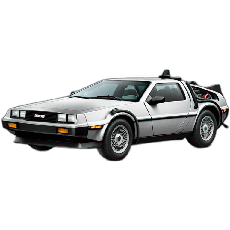 Delorean emoji