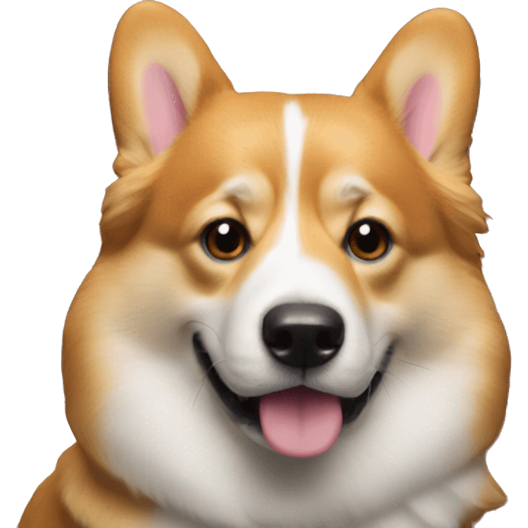 President trump with a corgi emoji