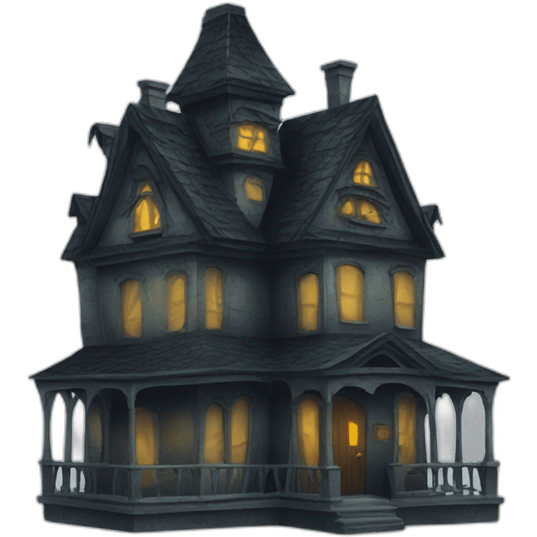 Haunted house emoji