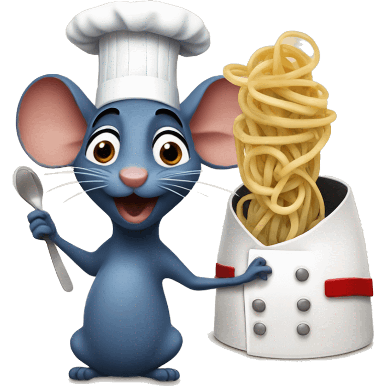 ratatouille and linguini emoji