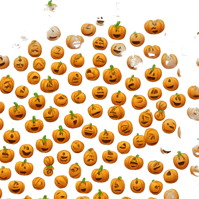 Pumpkin and Candy emoji