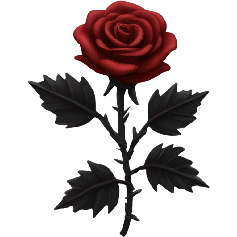 gothic roses love  emoji