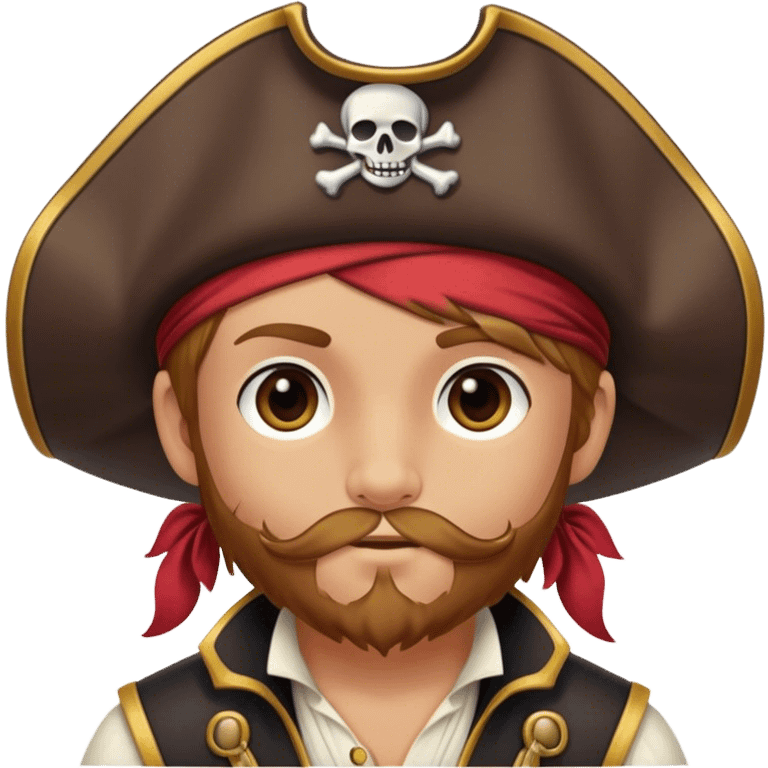 A cute pirate first mate schmitty emoji