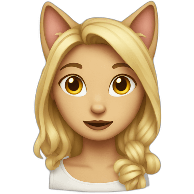 woman cat emoji